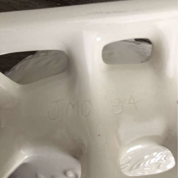 Vtg Ceramic Sleigh Planter - Picture 15 of 16